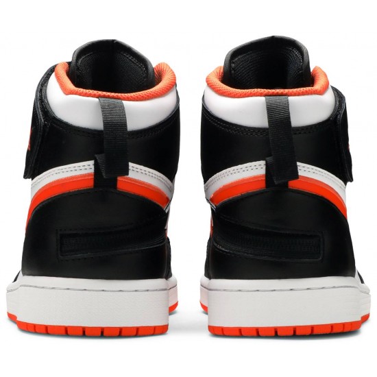 Air Jordan 1 High FlyEase 'Turf Orange' Black/Turf Orange/White